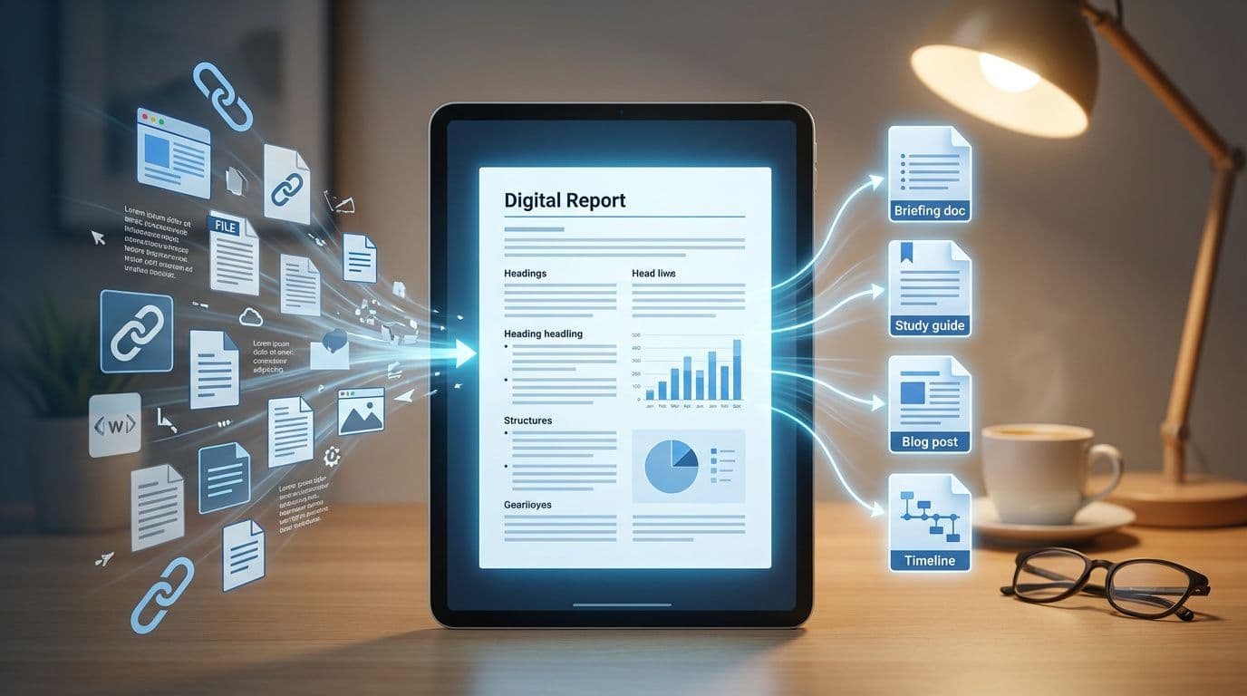 Create report banner